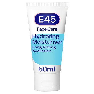 E45 face moisturiser 50ml for dry sensitive skin (British brand)