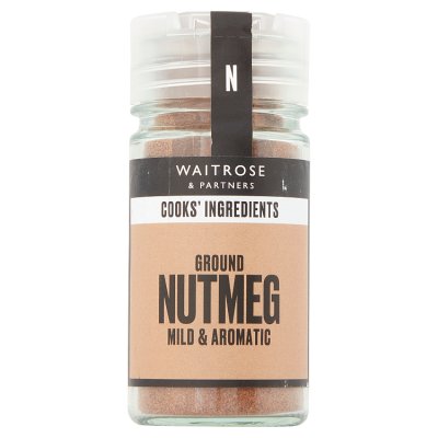 Cooks' Ingredients ground nutmeg 42g jar, UK version