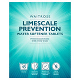 Waitrose laundry water softener tablets 45s, UK version