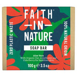 Faith in Nature aloe vera soap bar 100g - British product