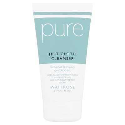 Waitrose Pure Hot Cloth Cleanser 150ml, UK version