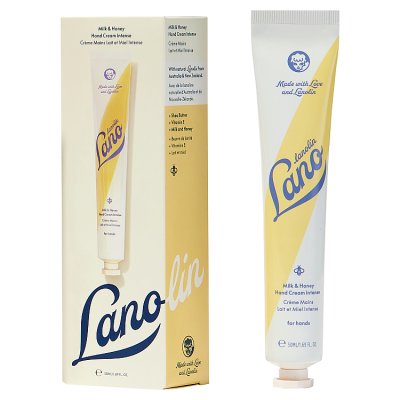 Lanolips Milk & Honey Hand Cream 50ml, imported from the UK