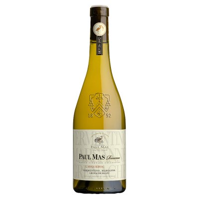 Paul Mas Réserve Languedoc Blanc white wine 75cl, UK version