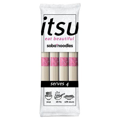 Itsu soba noodles 250g wheat and buckwheat (British brand)