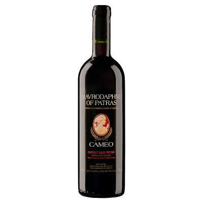 Mavrodaphne of Patras sweet red wine 75cl (British brand)