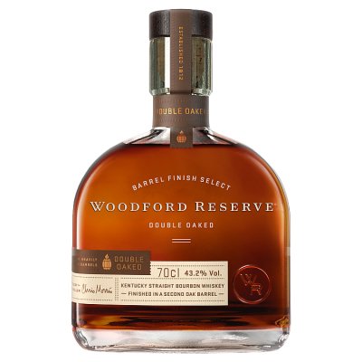 Woodford Reserve Double Oaked bourbon whiskey 70cl, imported from the UK