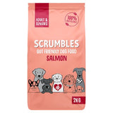 Scrumbles salmon dry dog food adult and senior 2kg - British product