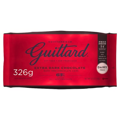 Guittard extra dark chocolate baking chips 326g (British brand)