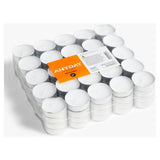 John Lewis ANYDAY white tealights 100s, imported from the UK