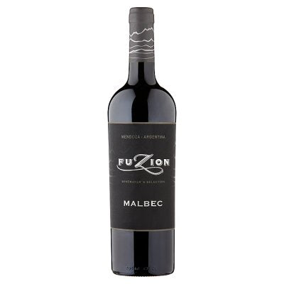 Fuzion Winemaker's Selection Malbec red wine 75cl, UK version
