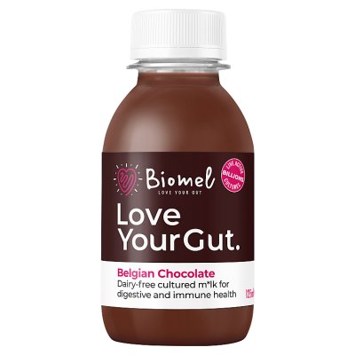 Biomel Belgian dark chocolate milk alternative shot 125ml, UK version