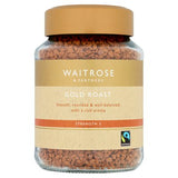 Waitrose Gold Roast instant coffee 100g (British brand)