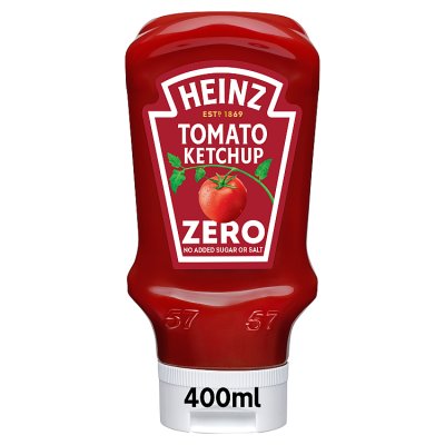 Heinz Tomato Ketchup Zero 425g, UK version