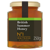 Waitrose British Summer Honey 250g jar, UK version