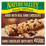 Nature Valley cereal bar sweet and salty dark chocolate 4x30g (British brand)
