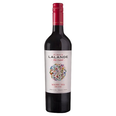 Finca Lalande organic red wine Malbec 75cl (British brand)