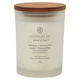 Chesapeake Bay Peace & Tranquility scented candle medium Cashmere & Jasmine (British brand)