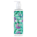 Faith In Nature lavender geranium lotion 400ml, UK version