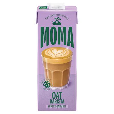 MOMA oat barista dairy free drink 1 litre, UK version