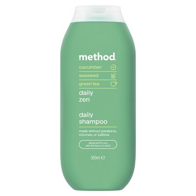 Method Daily Zen shampoo 350ml, cucumber green tea formula (British brand)