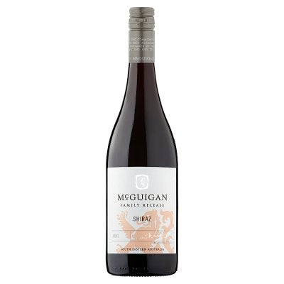 McGuigan Shiraz Australian wine 75cl bottle (British brand)
