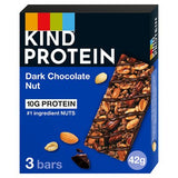 KIND dark chocolate nut protein snack bars 3x42g (British brand)