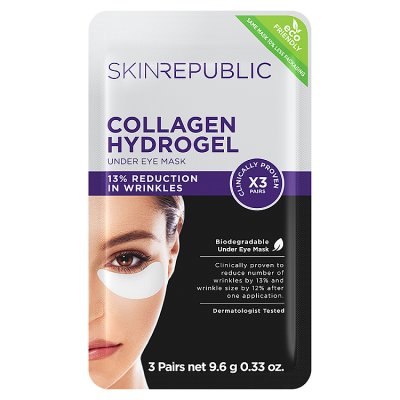 Skin Republic collagen under eye mask 3s (British brand)