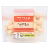 Waitrose cashew nuts 50g, imported from the UK