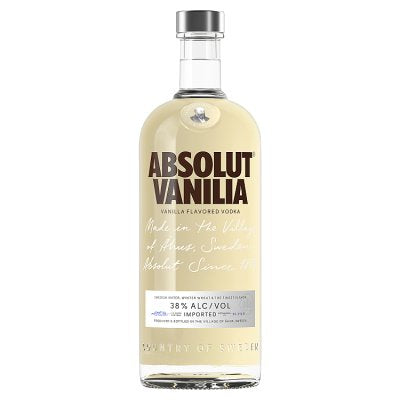 Absolut Vanilia flavoured vodka 1L - British product