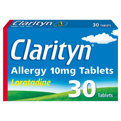 Clarityn allergy tablets 30 tablets - British product