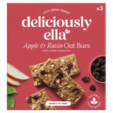 Deliciously Ella gluten free vegan apple raisin oat bars 3x50g (British brand)