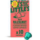 Little's rich hazelnut coffee capsules 10s, UK version
