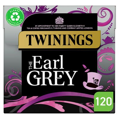 Twinings Earl Grey tea bags 300g (British brand)