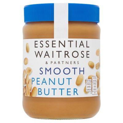 Waitrose Essential smooth peanut butter 500g - British product
