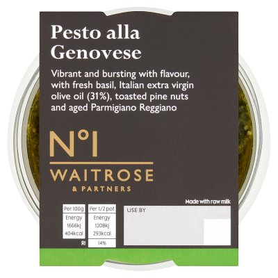 Waitrose No.1 Pesto alla Genovese 145g (UK version)