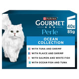Gourmet Perle Ocean Collection wet cat food 40x85g (British brand)