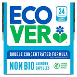Ecover Non Bio laundry capsules 34 wash, imported from the UK