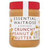 Waitrose Essential crunchy peanut butter 500g (British brand)