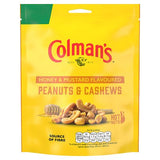 Colmans honey and mustard peanuts and cashews 130g - British product