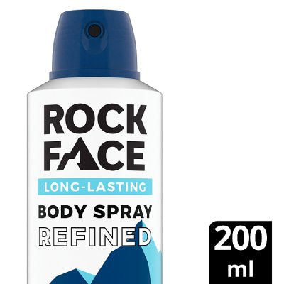 Rock Face Refined Deodorant Body Spray 200ml - British product