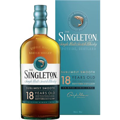 The Singleton Dufftown 18 Year Old single malt Scotch whisky (British brand)