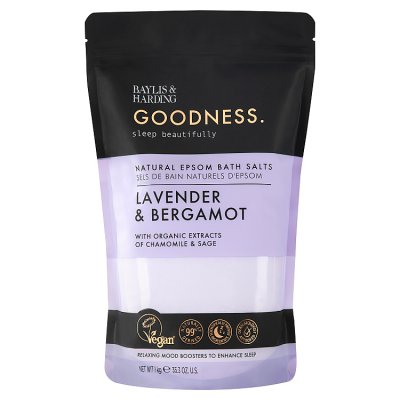 Baylis & Harding lavender and bergamot bath salts 1Kg, UK version