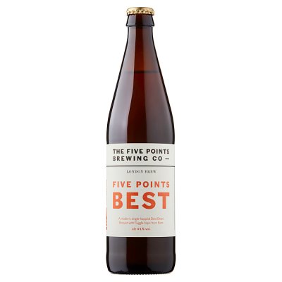 Five Points Best bitter 500ml, imported from the UK