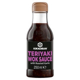 Kikkoman teriyaki sauce with roasted garlic 250ml - British product