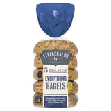 Fitzgeralds everything bagels 5 pack - British product