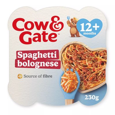 Cow & Gate spaghetti bolognese 12 months+ 230g - British product