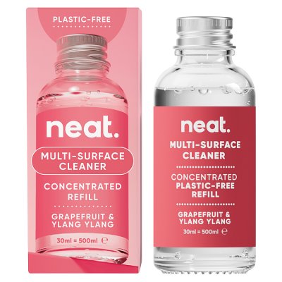 Neat multi-surface cleaner refill Grapefruit and Ylang 30ml, UK version
