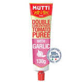 Mutti tomato puree with garlic 130g, imported from the UK