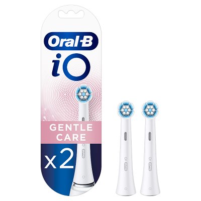 Oral-B iO Gentle Clean White toothbrush heads 2 pack, UK version