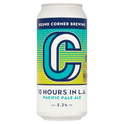 Round Corner Brewing Pacific Pale Ale 10 Hours in LA 440ml - British product